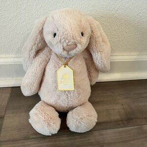 Jellycat Bashful Luxe Willow Bunny MEDIUM HTF 100% Authentic NWT
